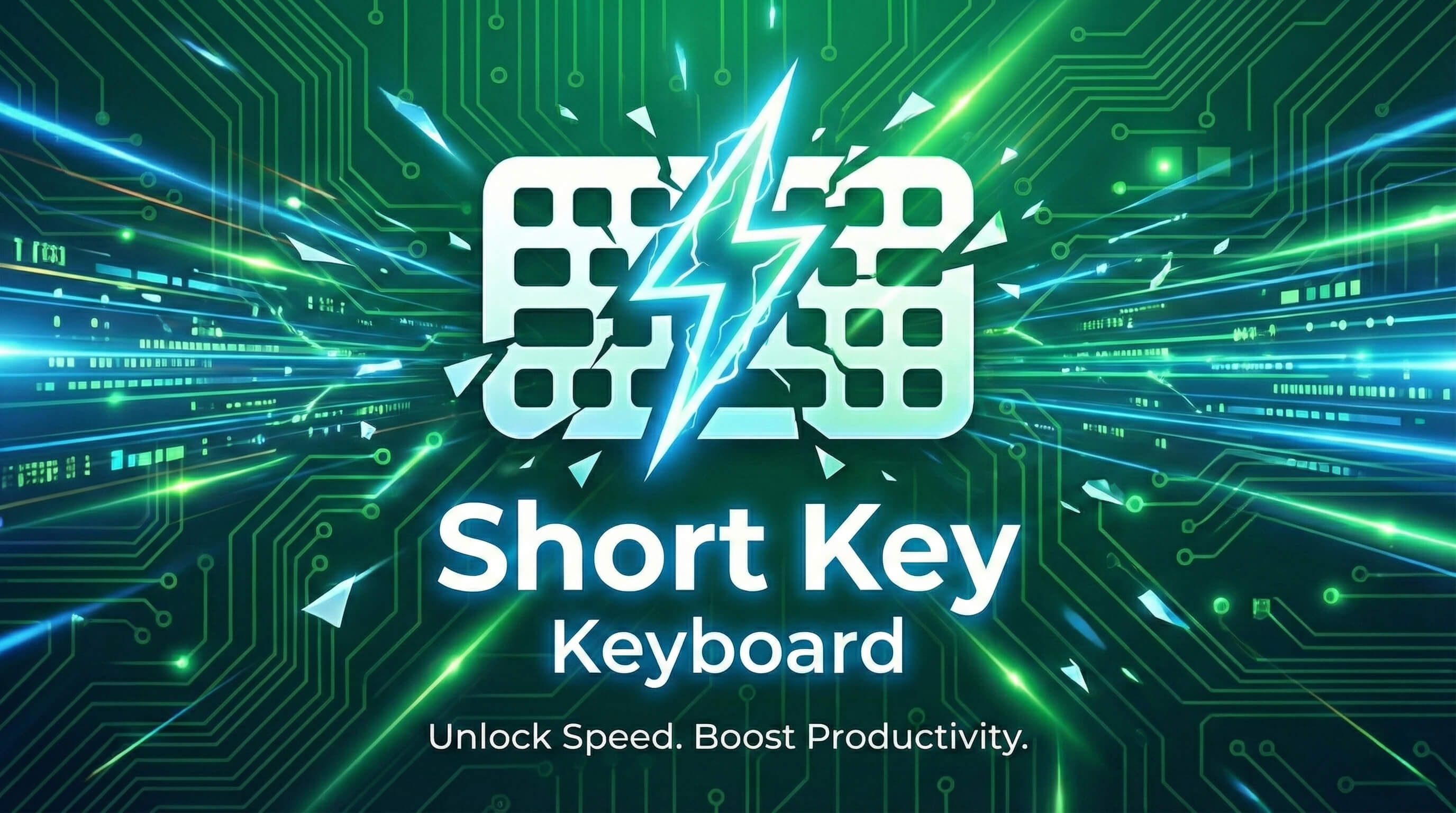 Shortkey Keyboard App Preview